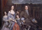 John Michael Wright The Family of Sir Robert Vyner seated before the garden at Swakeleys Germany oil painting reproduction